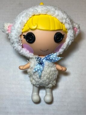 Lalaloopsy Littles Bow Bah Peep Doll 8” 2013 MGA Sheep Costume Clothes RARE HTF